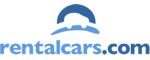 car rental logo and page link